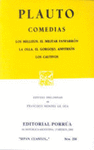 COMEDIAS (SC258) PLAUTO