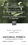 TEORIA DEL CONOCIMIENTO (SC351)