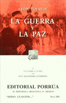GUERRA Y LA PAZ LA (SC201)