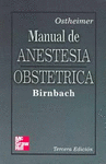 MANUAL DE ANESTESIA OBSTETRICA 3ED