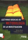 LECTURAS BASICAS DE METODOLOGIA DE LA INVESTIGACION