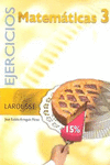 MATEMATICAS 3 CUADERNO DE EJERCICIOS