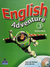 ENGLISH ADVENTURE STUDENT BOOK W/CD-ROM LEVEL 3