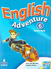 ENGLISH ADVENTURE STUDENT BOOK W/CD-ROM LEVEL 6