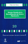 EFEC FISCAL DE LA BURSA DE CARTERA HIPOTECARIA 20
