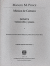MUSICA DE CAMARA SONATA VIOLONCELLO Y PIANO