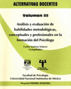 ANALISIS Y EVALUACION DE HABILIDADES METODOLOGICAS CONCEPTUALES Y PROFESIONALES