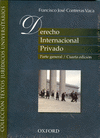 DERECHO INTERNACIONAL PRIVADO PARTE GENERAL 4ED