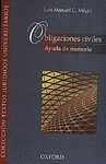 OBLIGACIONES CIVILES