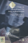 LECCIONES DE MICROECONOMIA PARA MICROEMPRESAS