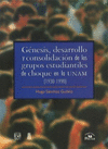 GENESIS DESARROLLO Y CONSOLIDACION DE LOS GRUPOS ESTUDIANTILES DE CHOQUE EN LA UNAM (1930-1990)
