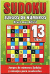 SUDOKU JUEGOS DE NUMEROS LIBRO 13