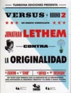 VERSUS 2: CONTRA LA ORIGINALIDAD (2DA EDIC )