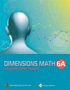 DIMENSIONS MATH TEXTBOOK 6A