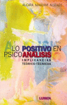 POSITIVO EN PSICOANALISIS LO