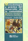 METODOLOGIA Y PRACTICA 3 DEL DESARROLLO DE LA COMUNIDAD