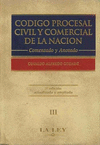 CODIGO PROCESAL CIVIL Y COMERCIAL DE LA NACION 3 TOMOS