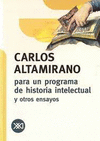 PARA UN PROGRAMA DE HISTORIA INTELECTUAL Y OTROS ENSAYOS