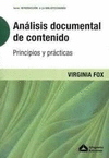 ANALISIS DOCUMENTAL DE CONTENIDO