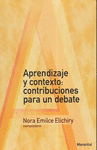 APRENDIZAJE Y CONTEXTO: CONTRIBUCIONES PARA UN DEBATE