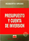 PRESUPUESTO Y CUENTA DE INVERSION