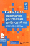 2 ESCENARIOS POLITICOS EN AMERICA LATINA CONCEPTOS METODOS Y OBSERVATORIO REGIONAL