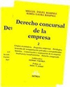 DERECHO CONCURSAL DE LA EMPRESA 2 TOMOS