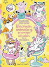 MEGALIBRO PARA PINTAR UNICORNIOS ANIMALES Y PERSONAJES ADORABLES