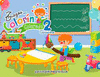 TRAZOS Y LETRAS CURSIVA C/COLORIN 2