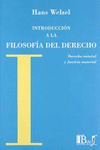 INTRODUCCION A LA FILOSOFIA DEL DERECHO