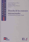 DERECHO DE LOS CONTRATOS INTERNACIONALES