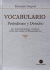 VOCABULARIO PERIODISMO Y DERECHO