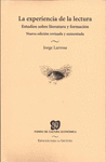 LA EXPERIENCIA DE LA LECTURA ESTUDIOS SOBRE LITERATURA Y FORMACION